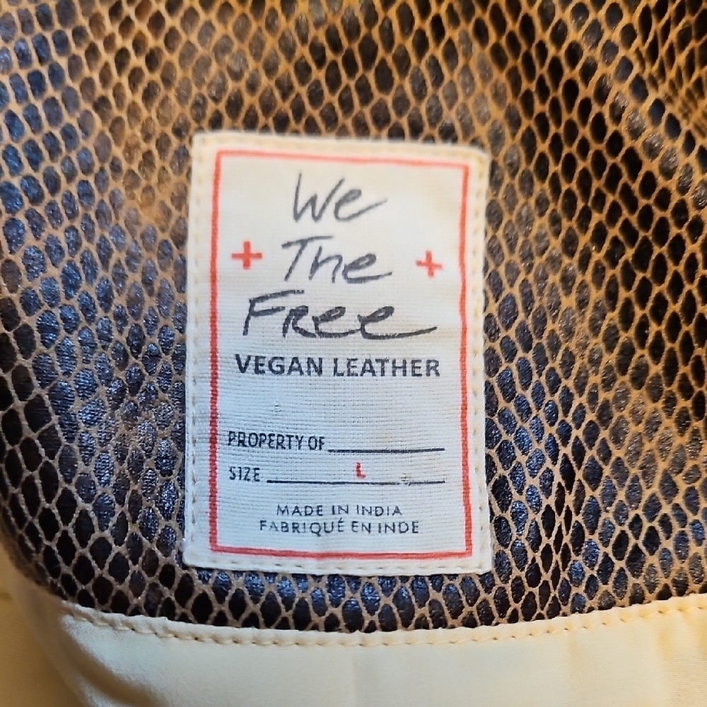 We The Free Fenix Vegan Faux Leather Moto Jacket - Picture 11 of 13